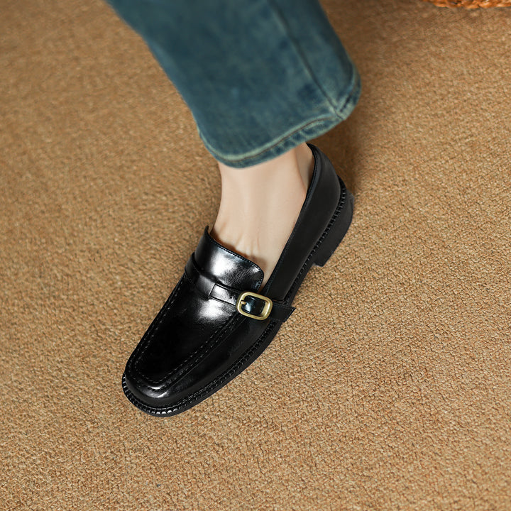 Women's Leather Handmade Loafers ClassicCharm Heritage