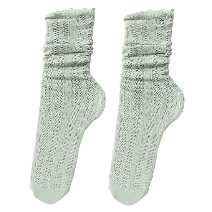 2 Pairs Spring and Summer Cut-out Socks Women's Socks