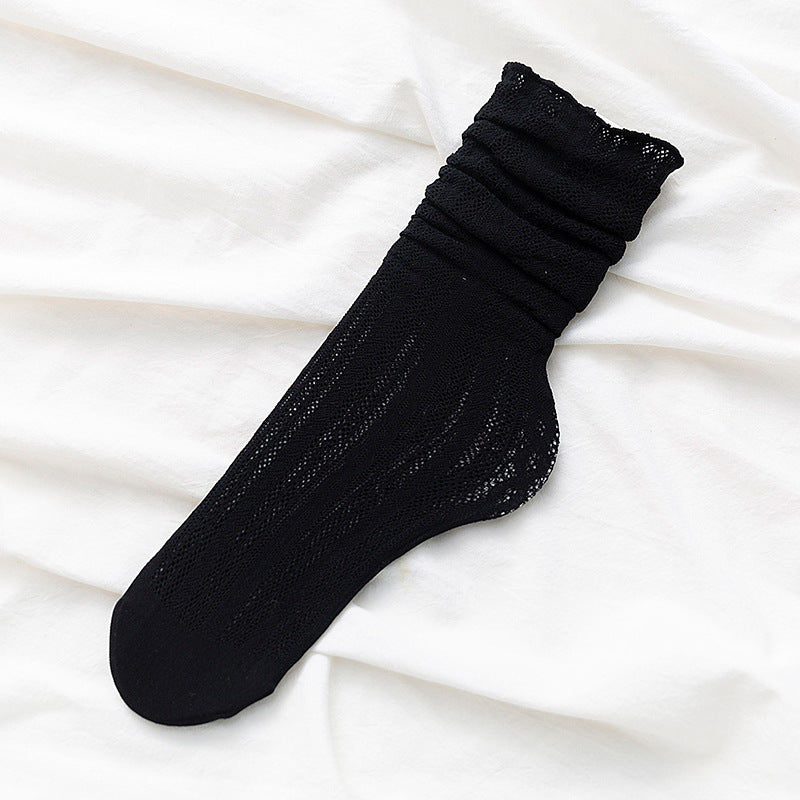 2 Pairs Spring and Summer Cut-out Socks Women's Socks