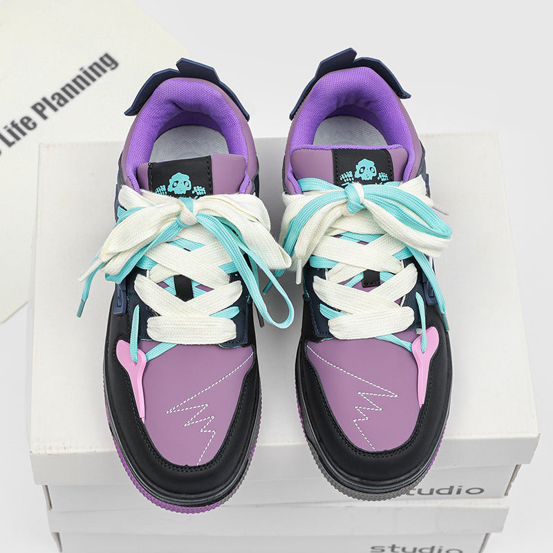 Her + His Style ideas Tennis Lace Up Sneakers for Men Women