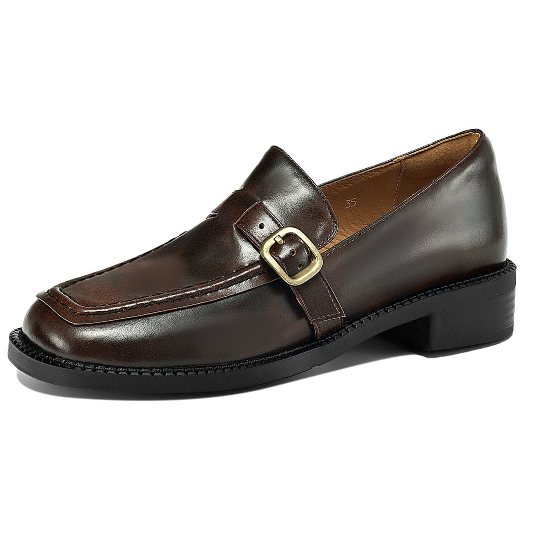 Women's Leather Handmade Loafers ClassicCharm Heritage