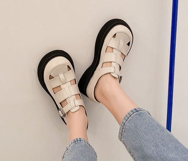 Women's Summer Closed Toe Hollow Out Sandals
