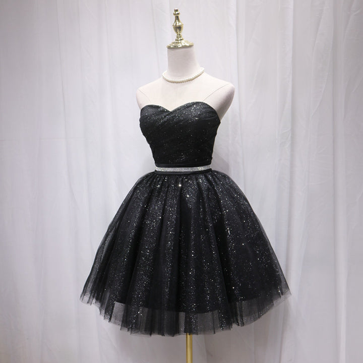 Strapless Sparkly Homecoming Dresses Cocktail Dress