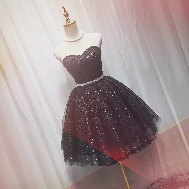 Strapless Sparkly Homecoming Dresses Cocktail Dress