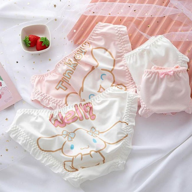 4Pcs Cute Japanese Soft Girl Loli Panties Underwear – ubekeen