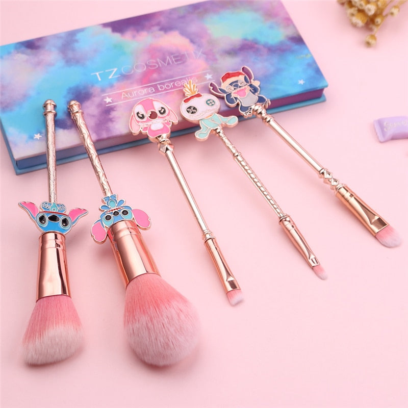 Kawaii Stitch Makeup Brushes Tool Set – ubekeen