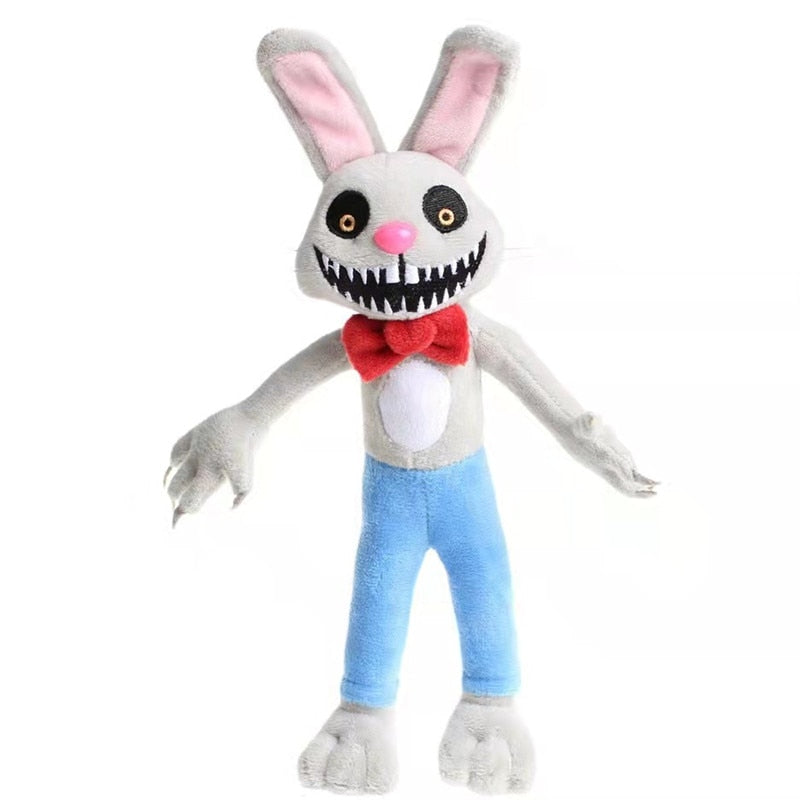 SEBNEEI,27-32cm Horror Game Mr. Hopp's Playhouse 2 Plush Toys Cartoon  Plushie Figure Rabbit Mr Hopp Soft Toy Kids Birthday Gifts 